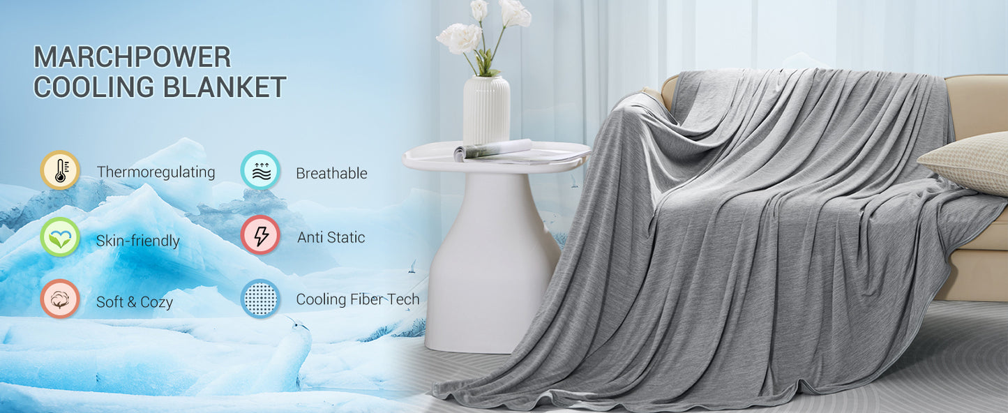 Frost Wraps Cooling Blanket – Stay Cool All Night